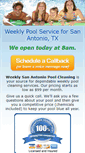 Mobile Screenshot of poolcleaningsanantonio.com